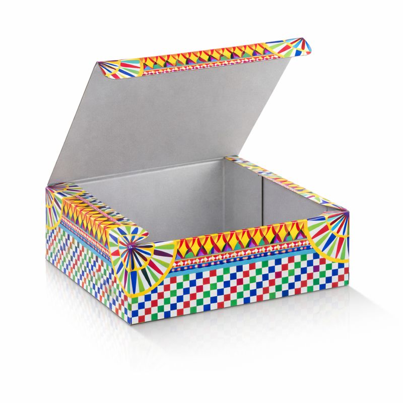 50pz Scatola confezione in cartoncino Mediterraneo - immagine 2